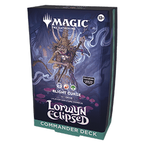Magic: The Gathering - Lorwyn Eclipsed: "Blight Curse" Commander Deck (EN)