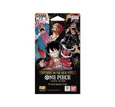 One Piece - The four Emperors (OP09) - Sleeved Booster (EN)