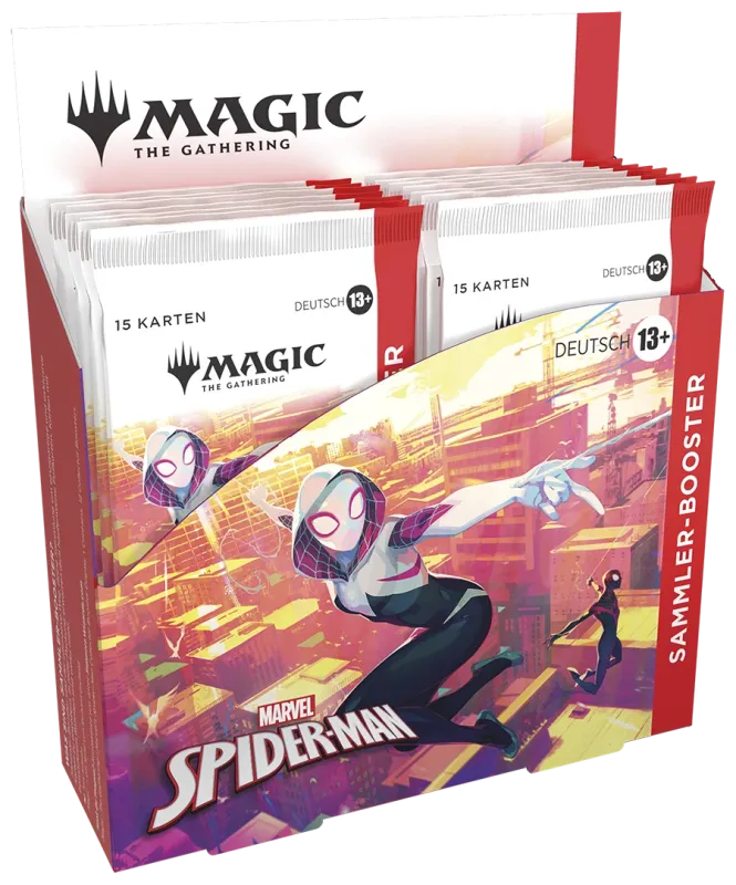 Magic: The Gathering - Marvel's Spider-Man Sammler Booster Display (DE)